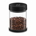 VABICA Vacuum Coffee Canister 0.95L – Auto Seal with LED Display, Front View