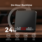 VABICA digital coffee scale with clear display and precision measurement